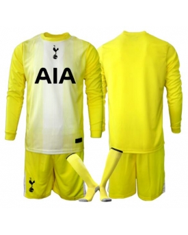 Tottenham Hotspur Portiere Maglia Gara Terza Repliche 2025-26 Bambino Maniche Lunghe